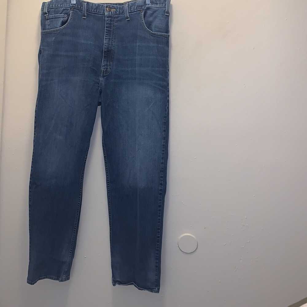 The foundry supply co. Mens denim blue jeans size 48/34 big & tall